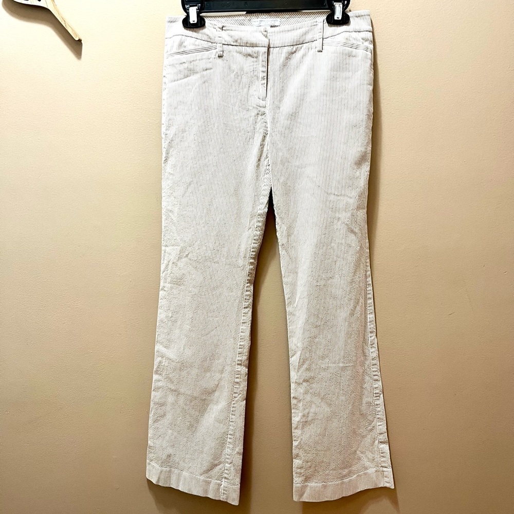 New York & Company Pinstriped Bootcut Dress Pants Size 2